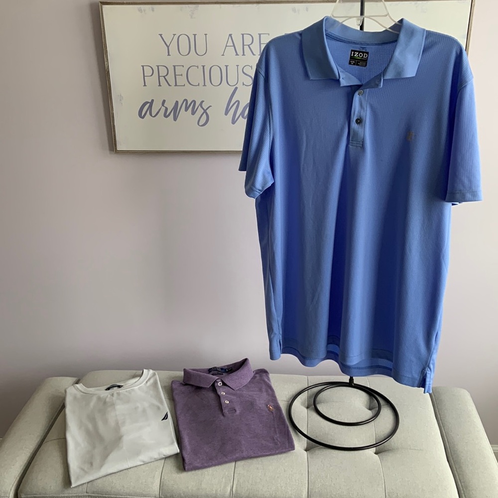 Nautica, Ralph Lauren and Izod Shirts